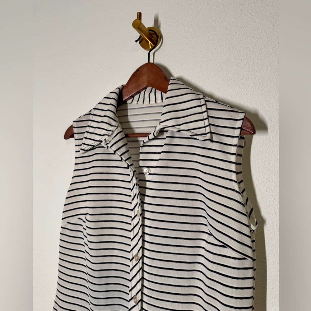 Mod Button Down Shift Dress